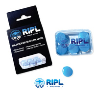 RIPL Silicone Ear Plugs - Pack of 6